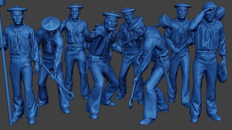 American Sailors Civil War Union Pack2 ACWUS2