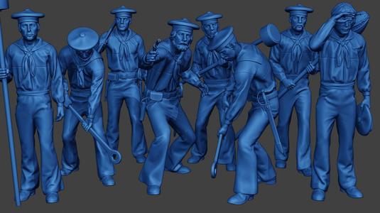 American Sailors Civil War Union Pack2 ACWUS2