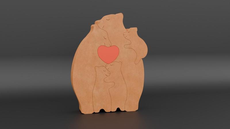 teddy bears puzzle
