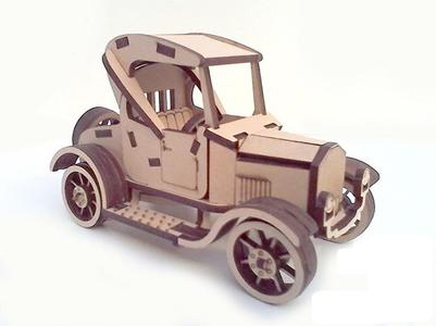Car model Ford T - PUZLE