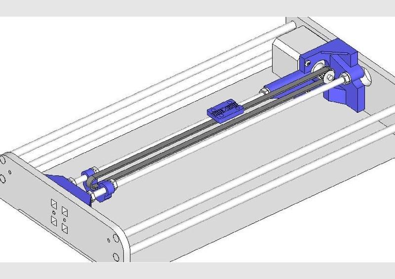 Anet A6 Y Belt Tension Solution
