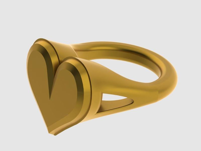 Heart Ring - Bague coeur