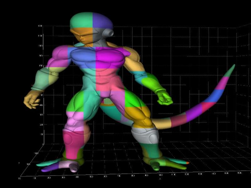 Life-Size Golden Frieza 3D Model 