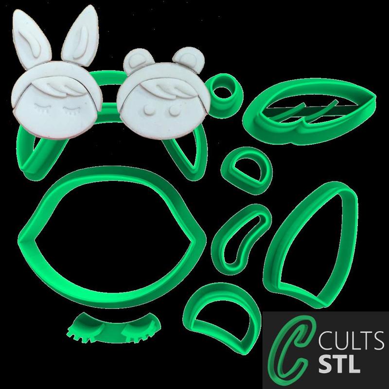 CORTADORES METOO DOLL - 5cm