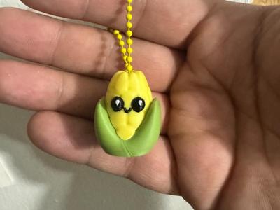 Crazy Corn Keychain