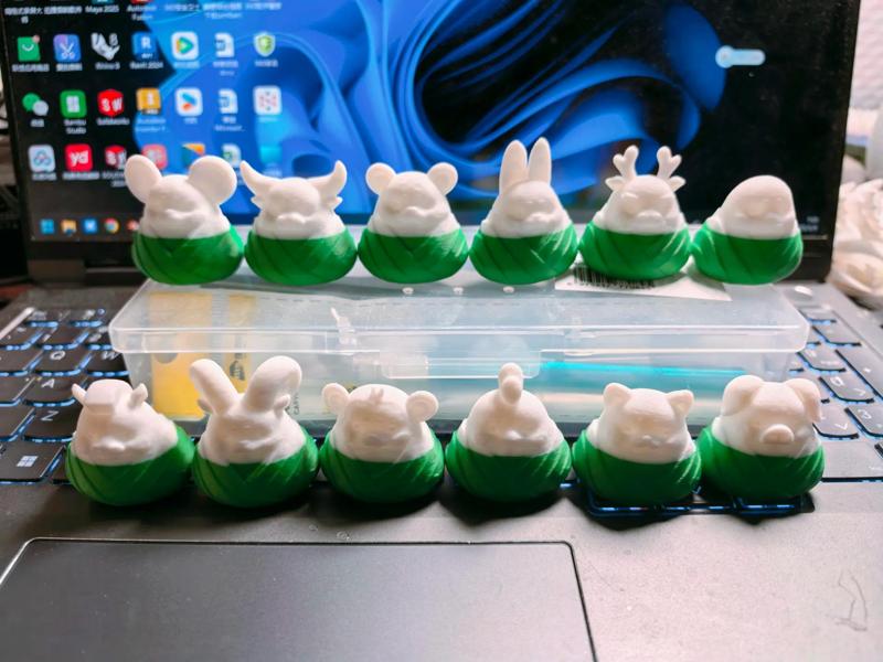 Q Version Zodiac Animals Dragon Boat Festival Zongzi