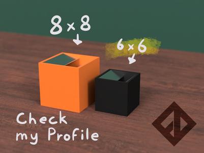 Design Ashtray 6x6 Bruno Munari