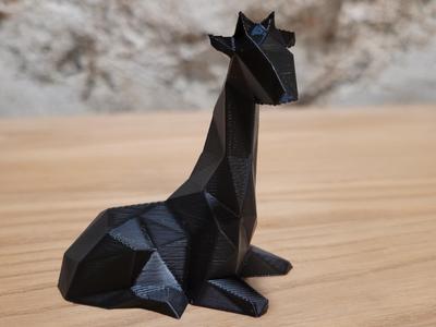 Low Poly Giraffe