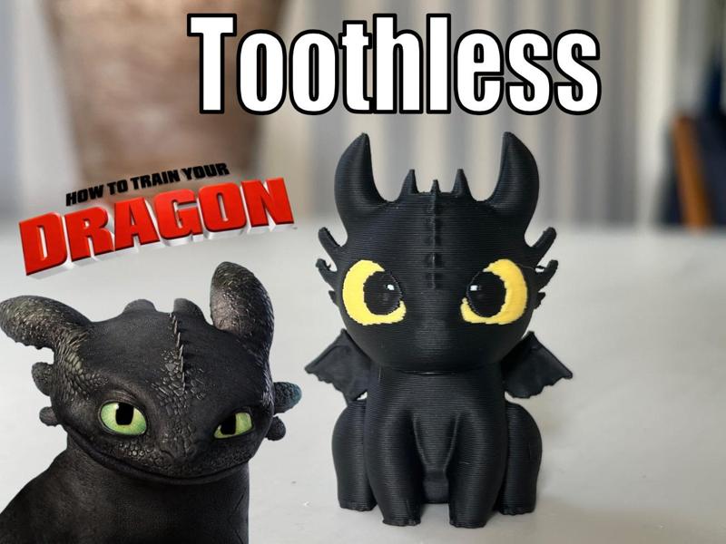 Cute Toothless Dragon Kawaii