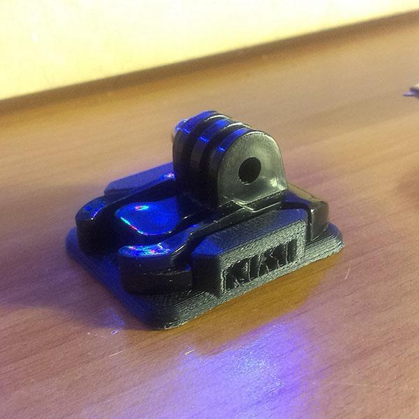 Curve Mount for GoPro Hero3+ & SJCAM SJ4000