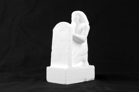 Montuemhat holding a Stela at The British Museum, London