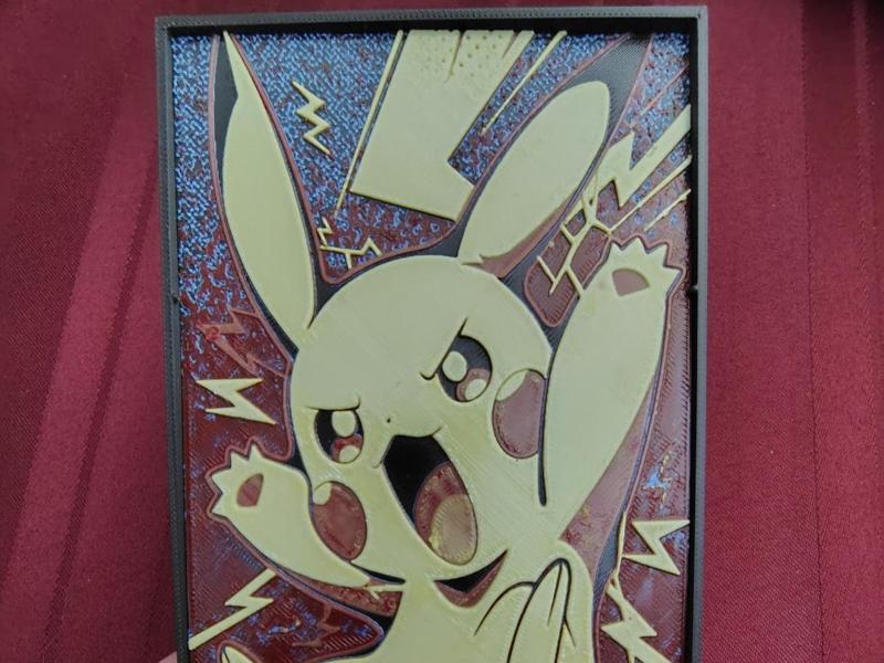 Pikachu Pokemon Hueforge