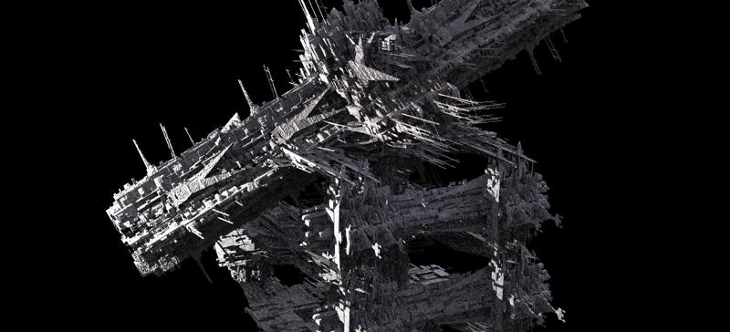 Mega Sci-Fi city Space station 2 designs