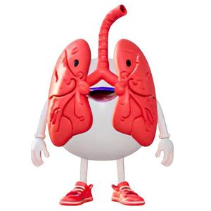 Cartoon Lungs Character