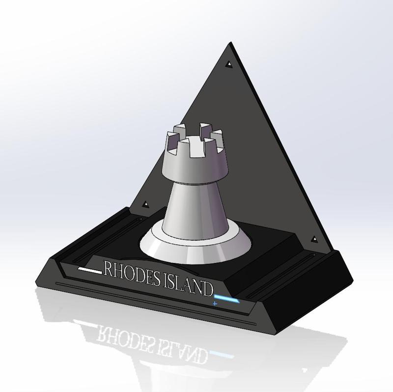 Rhode Island Chess Piece Base