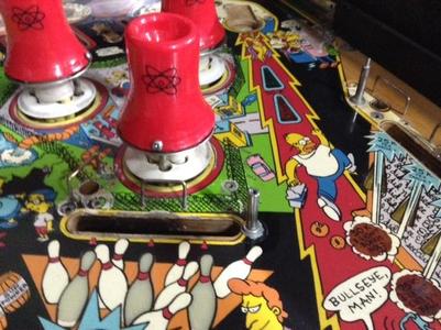 Simpsons Pinball Pop Bumper Cooling Tower