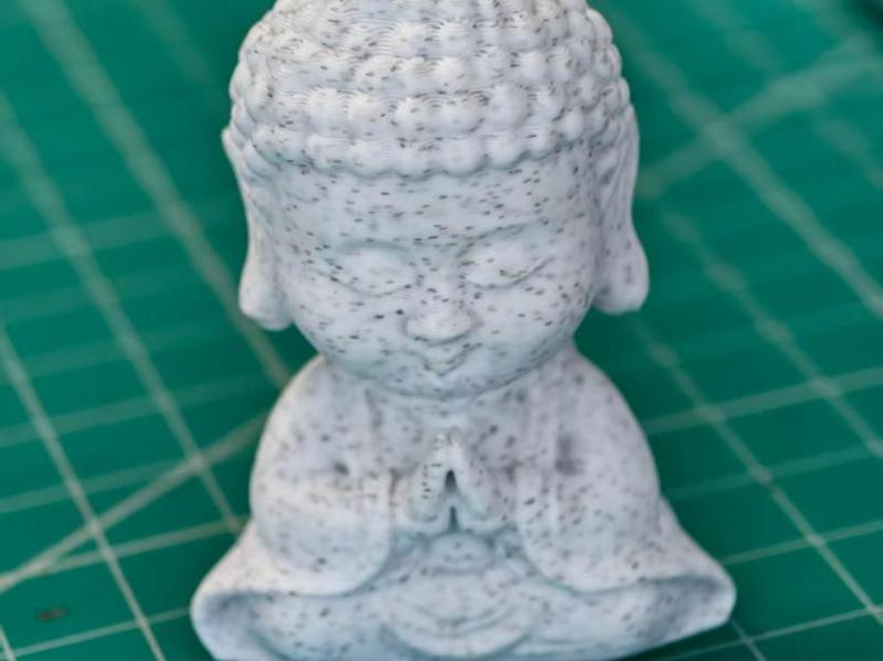Adorable miniature Buddha statue, 30-minute quick print