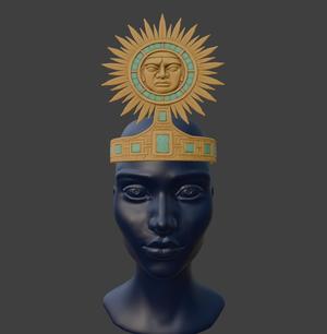 Mayan Sun Crown