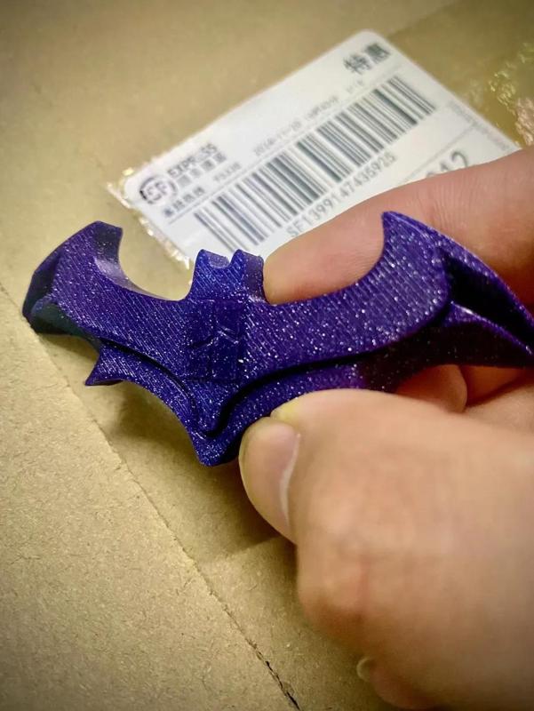 Batman Express Knife, Express Delivery Artifact, DC Collectible Figure, Plastic Safety Knife, Pry Bar