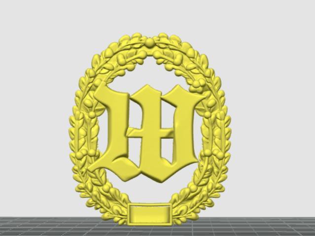 Beret badge Guard Battalion without German flag