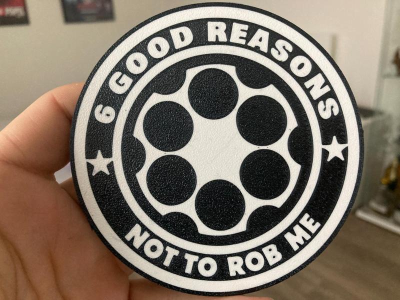 Not to rob me coaster