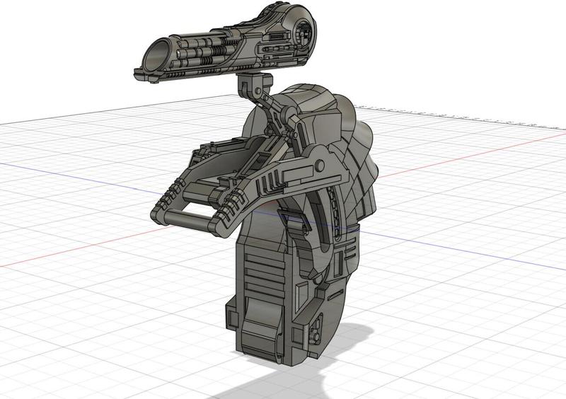 Predator plasma caster full cosplay prop