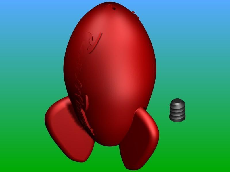 Pizza Planet Rocket Salt & Pepper Shaker