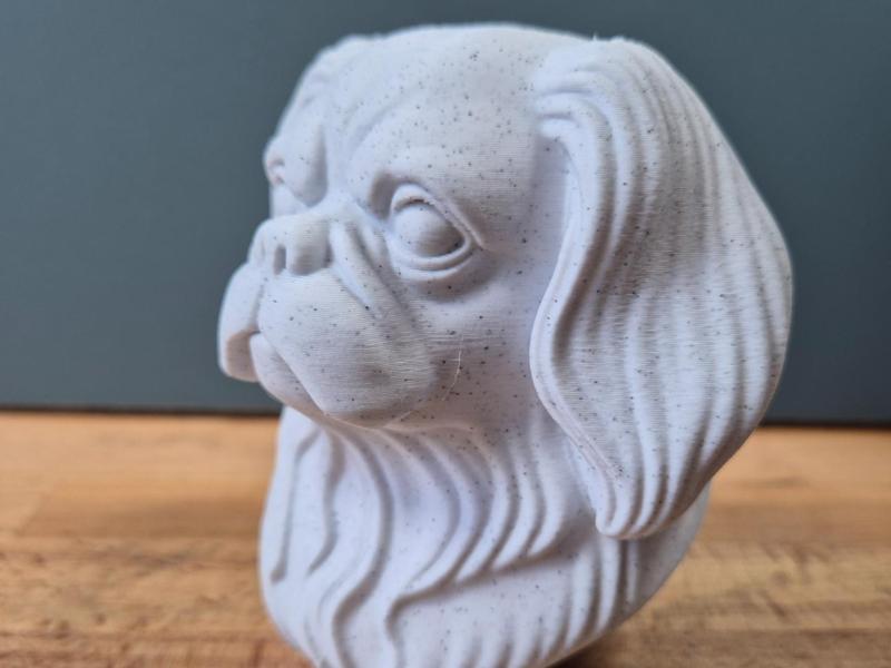 Pekingese Bust