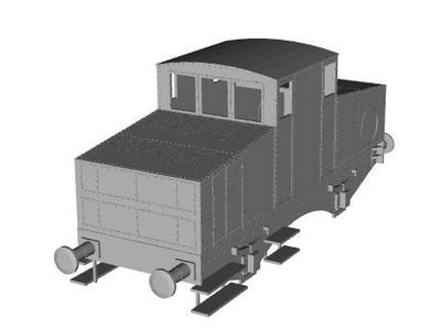 Crochat Type 22 loco 1/43 scale