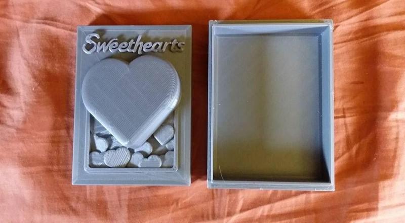 Sweethearts candy Box