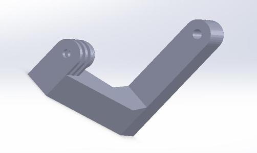 Panoramic gopro mount