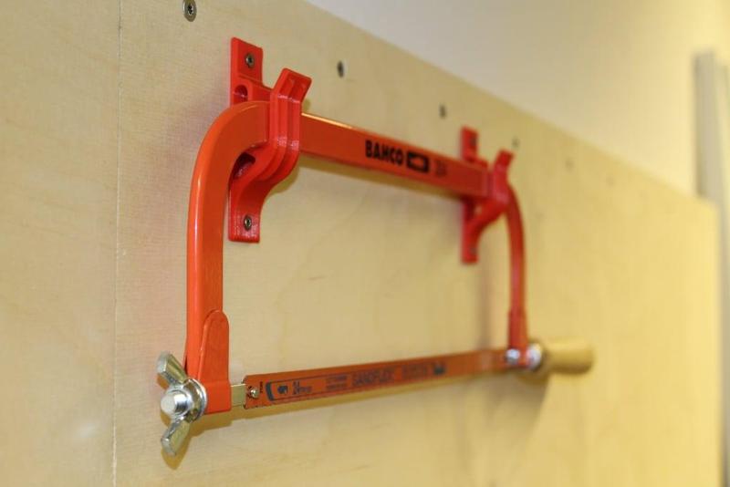iron saw wall mount