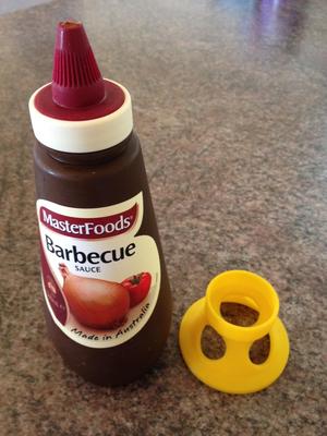 Sauce Bottle Drainer