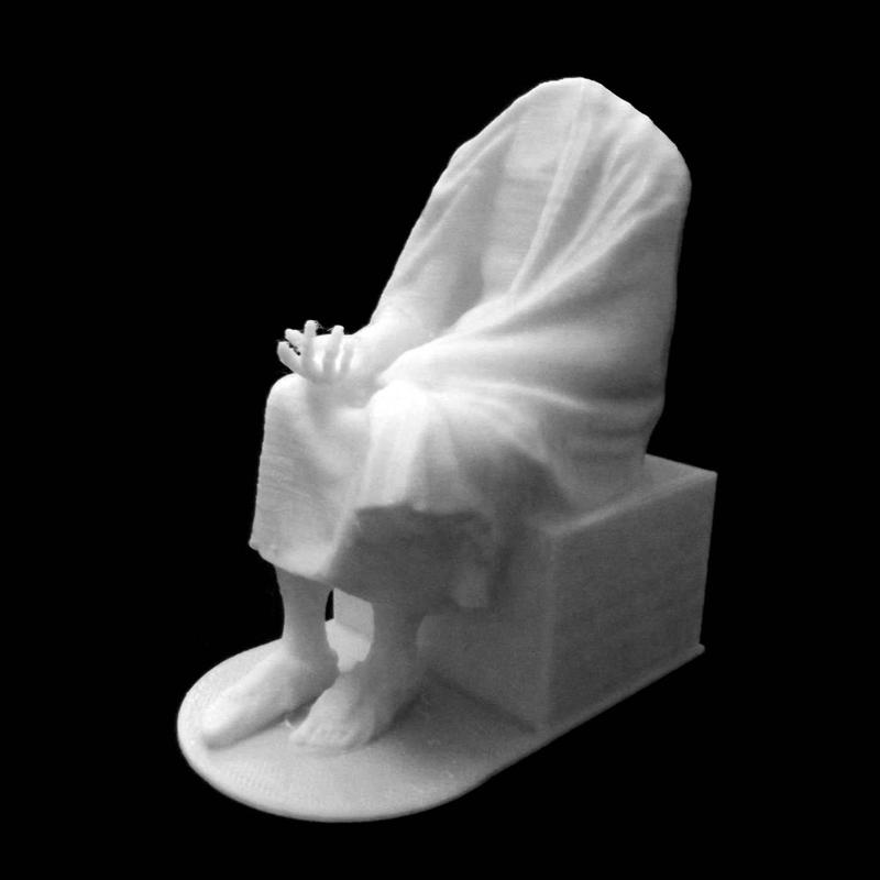 Seated Philosopher: Chrysippus (?) at The Louvre, Paris