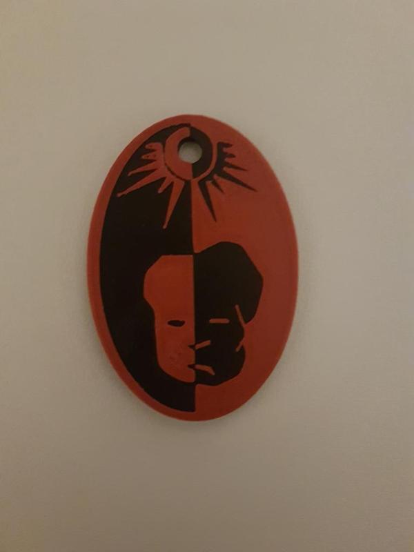 KKnD Evolved logo keychain