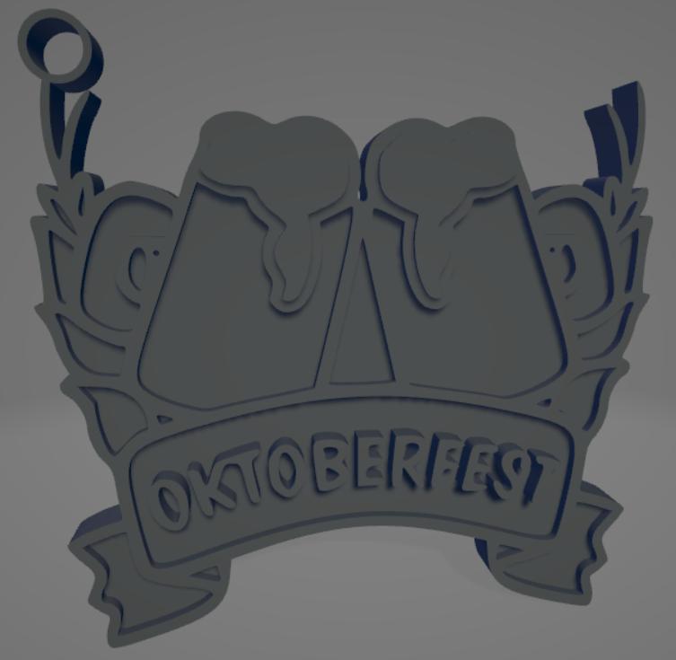 Oktoberfest keychain