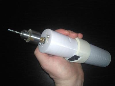 Hand spindle dremel