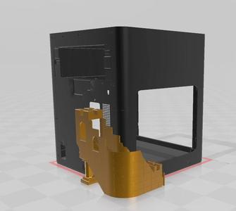 Bambu Lab - Poop Bucket, Filament Waste Bin (castle design)