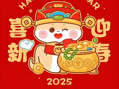 2025 Spring Festival Snake Painting