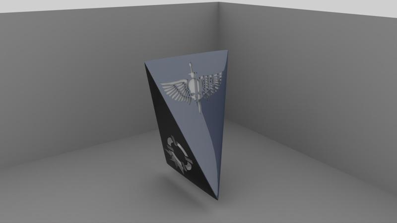 SPACE MARINE KILL TEAM ACTION TOKEN  WARGAME 39K SUPPORTED