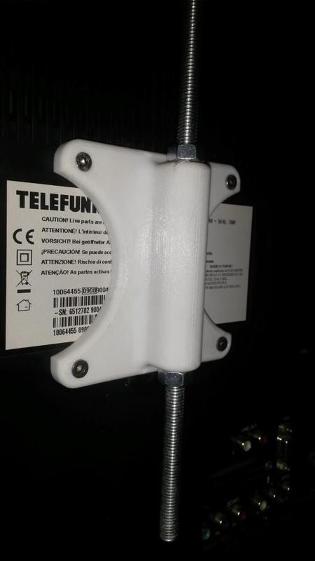 Customizable TV backplate