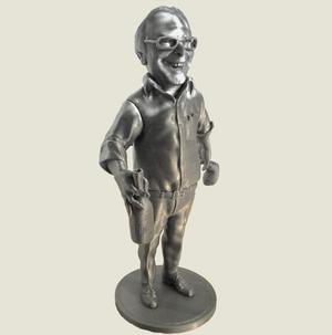 Detailed caricature from an Austrian innkeeper, called Hubsi.