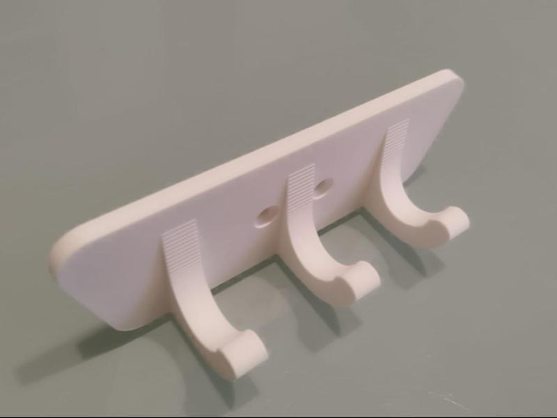 wall-mounted bathrobe hook