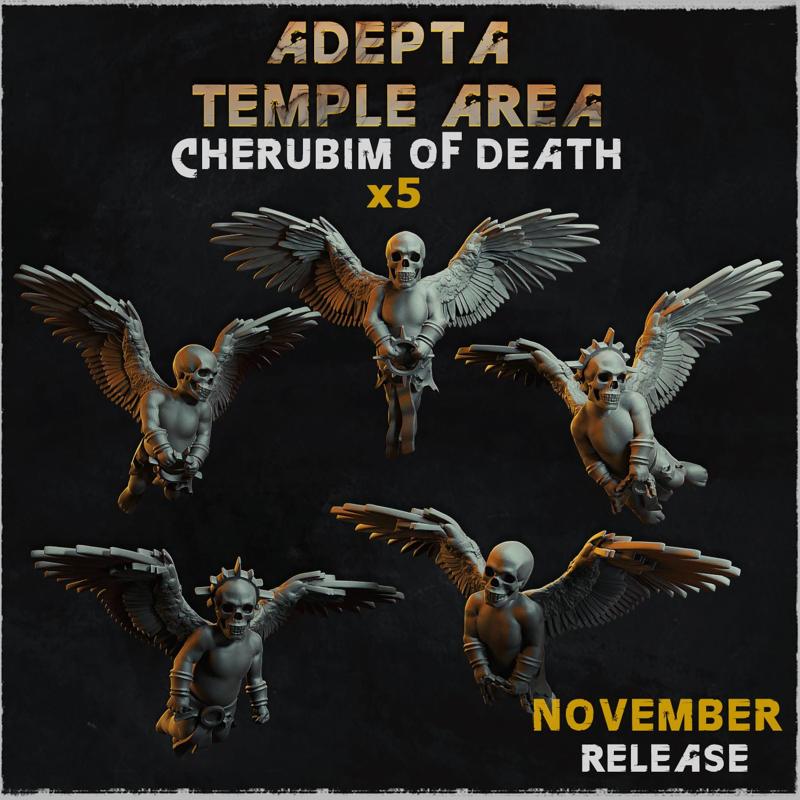Cherubim of death - Basing Bits (Adepta Temple Area)