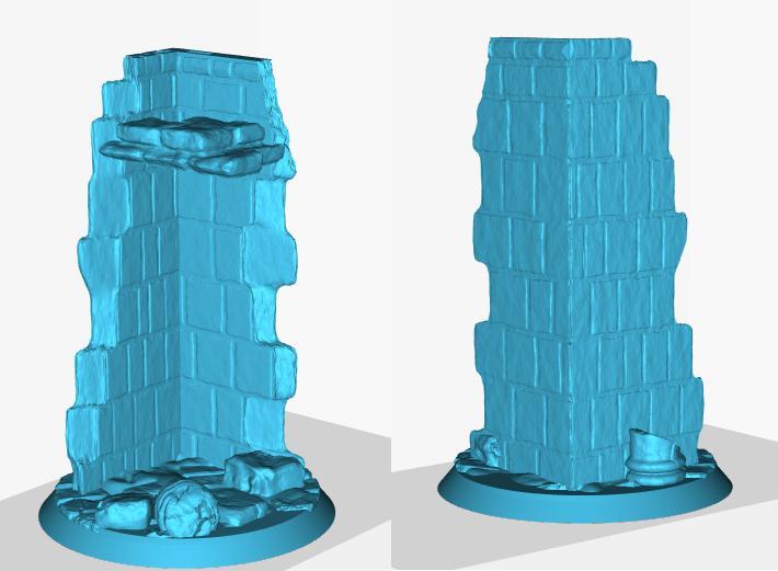 Sorcerer King Ruined Building Base