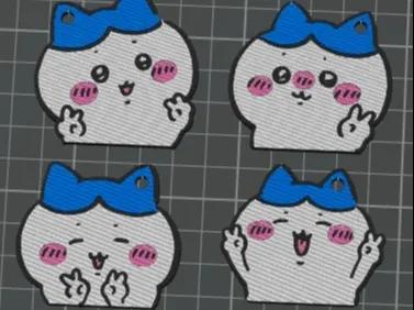 Hachiware Chiikawa keychain