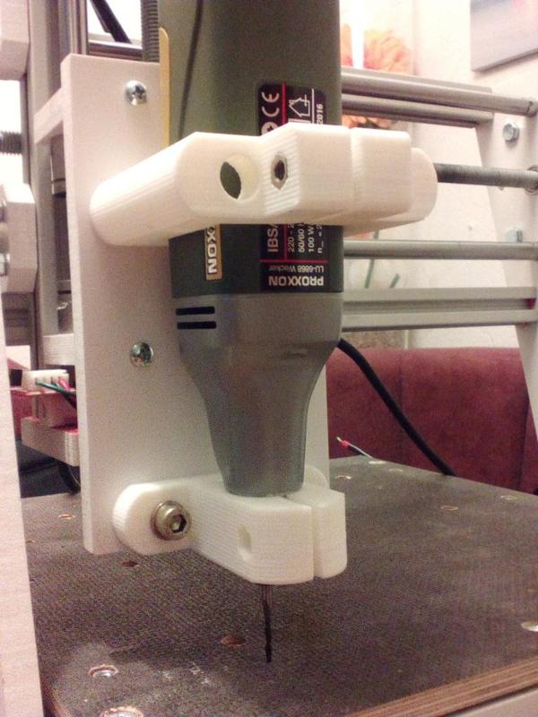 Proxxon IBS/E CNC bracket