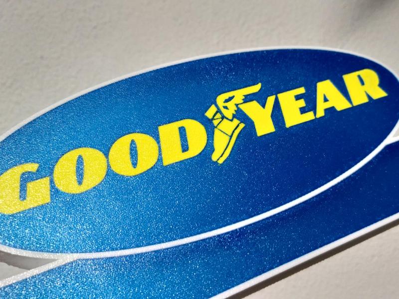 Goodyear Car Tires Logo Home Decor Sign Simplify3D