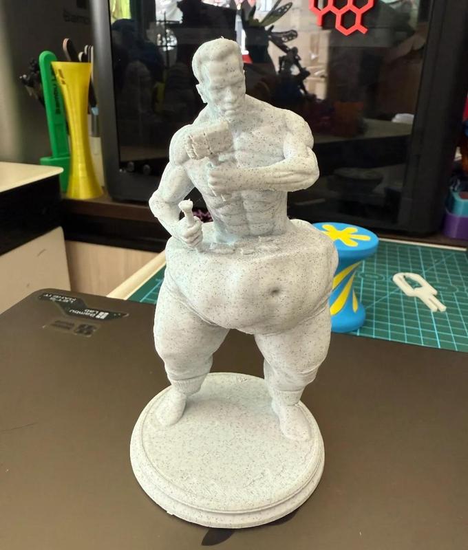 Self-Sculpting Inspirational Figurine