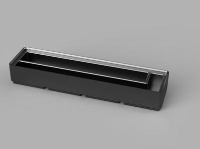 Gridfinity Holder for a Scalpel + Tray next to it